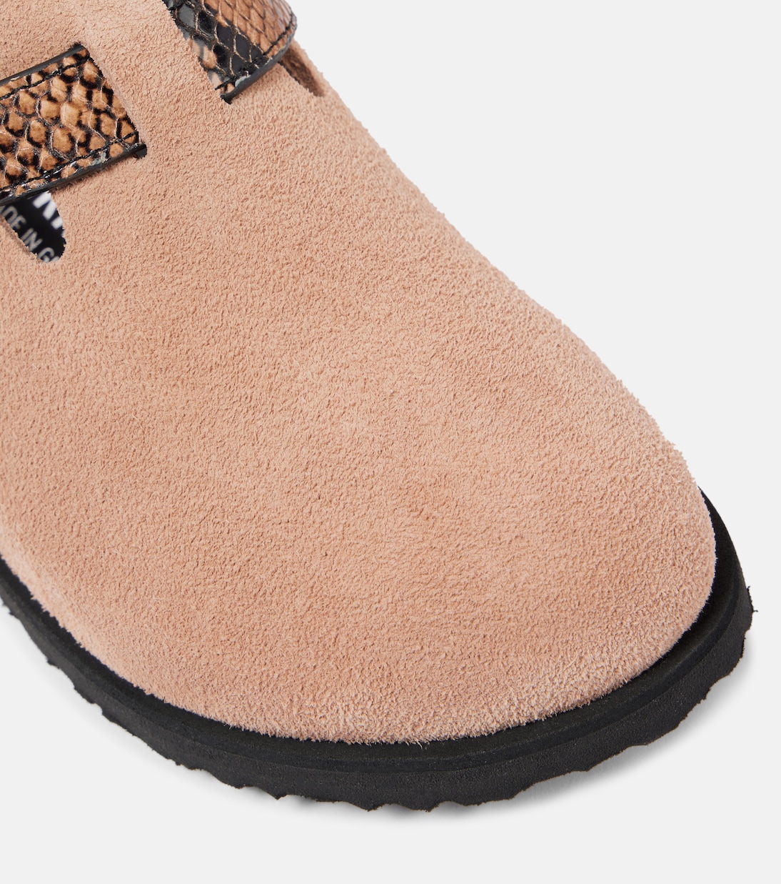 Tokio snake-effect suede clogs | Birkenstock 1774
