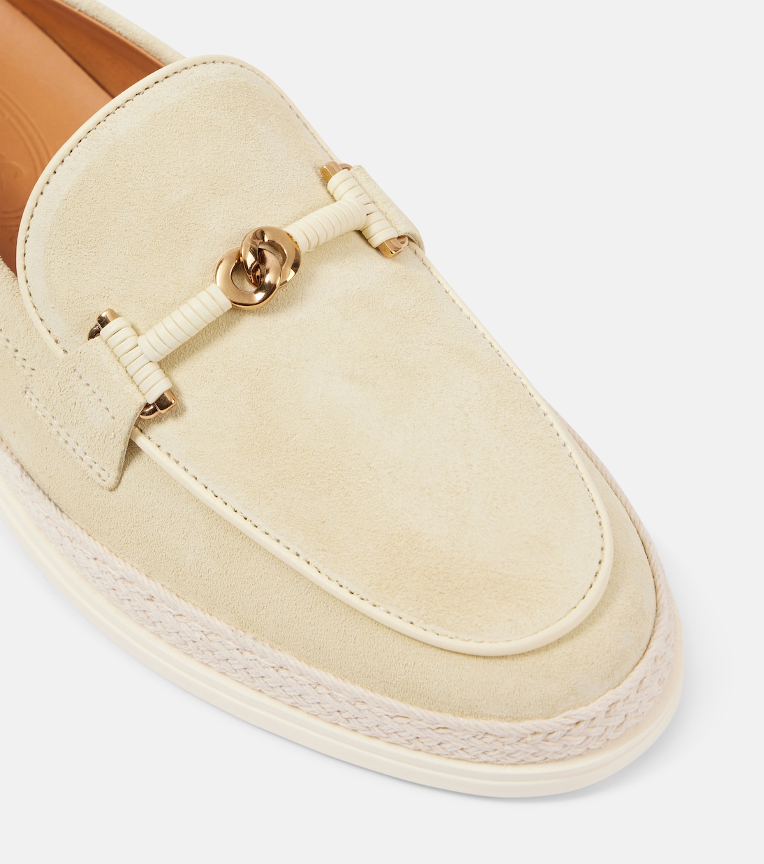 Mocassini T Ring in suede | Tod's