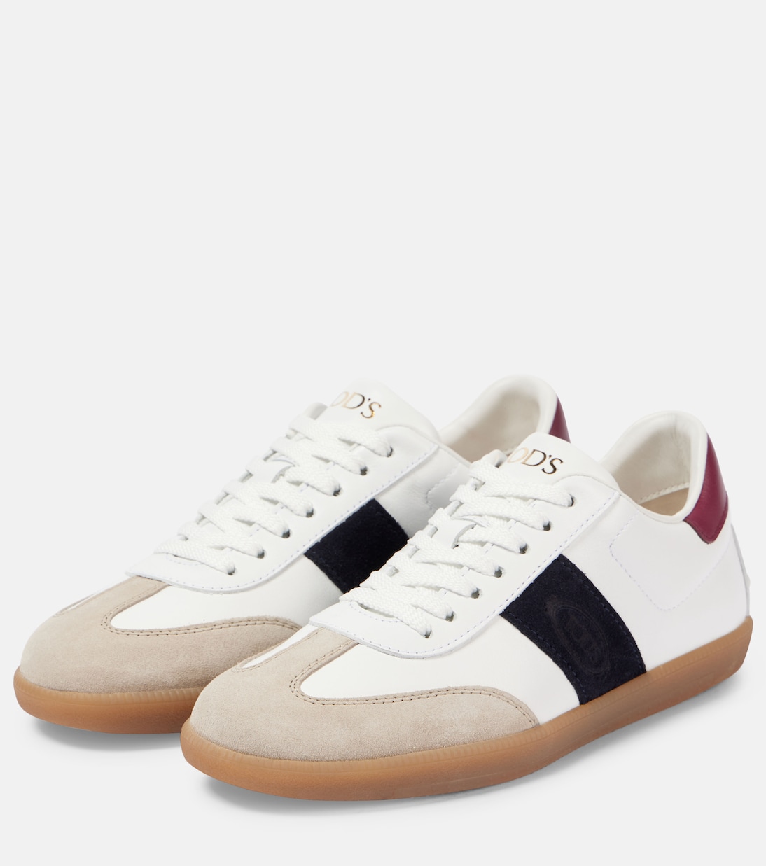 Sneakers Cassetta in pelle con suede | Tod's