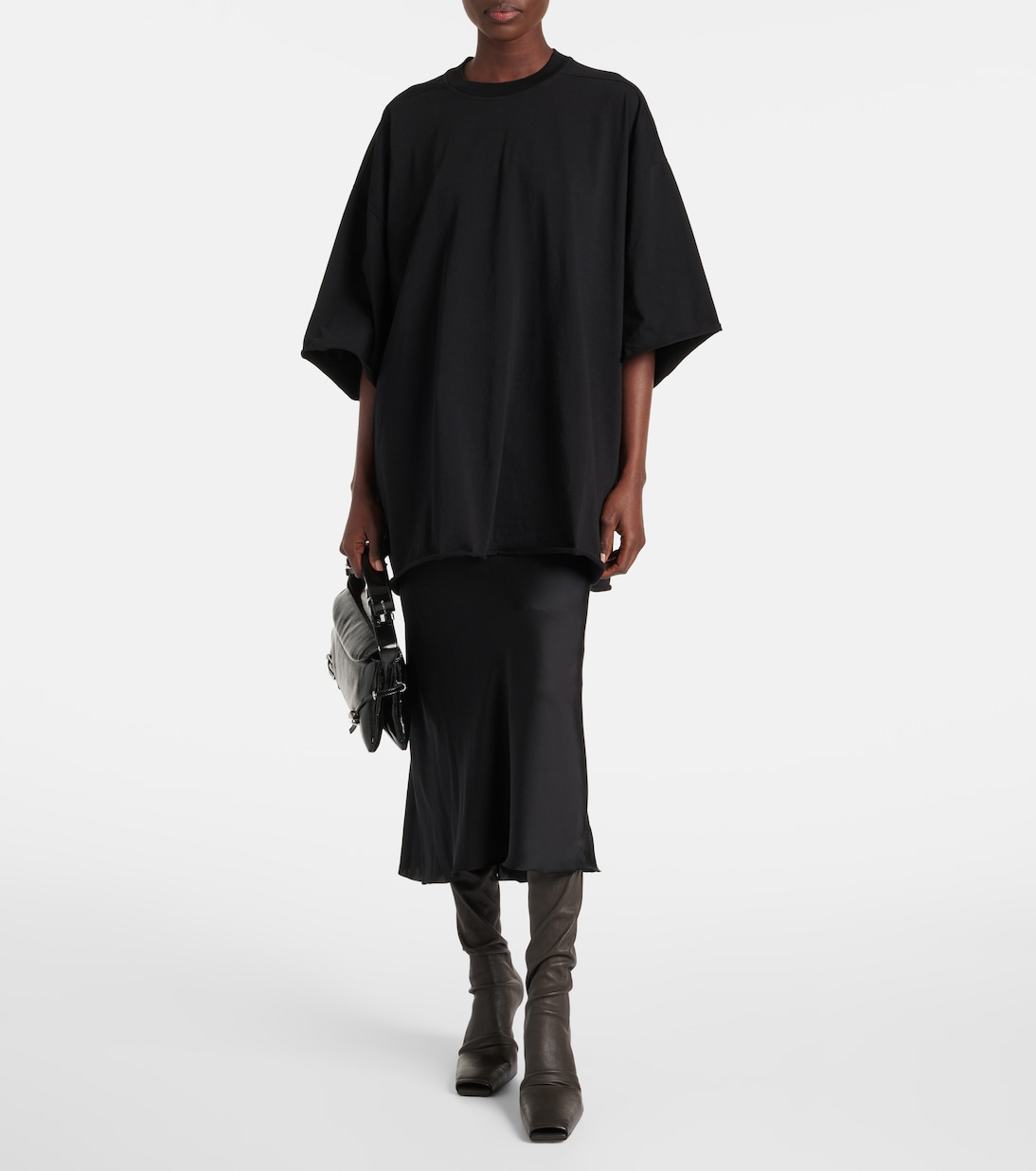 Gonna midi in jersey | Rick Owens