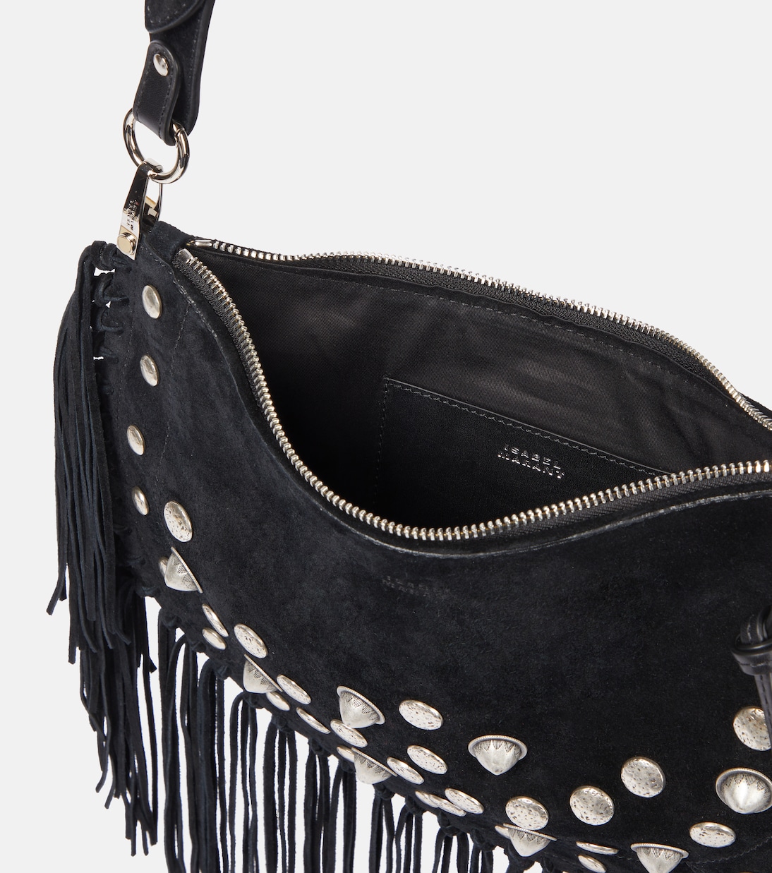 Borsa Oskan Soft Zipped in suede | Isabel Marant