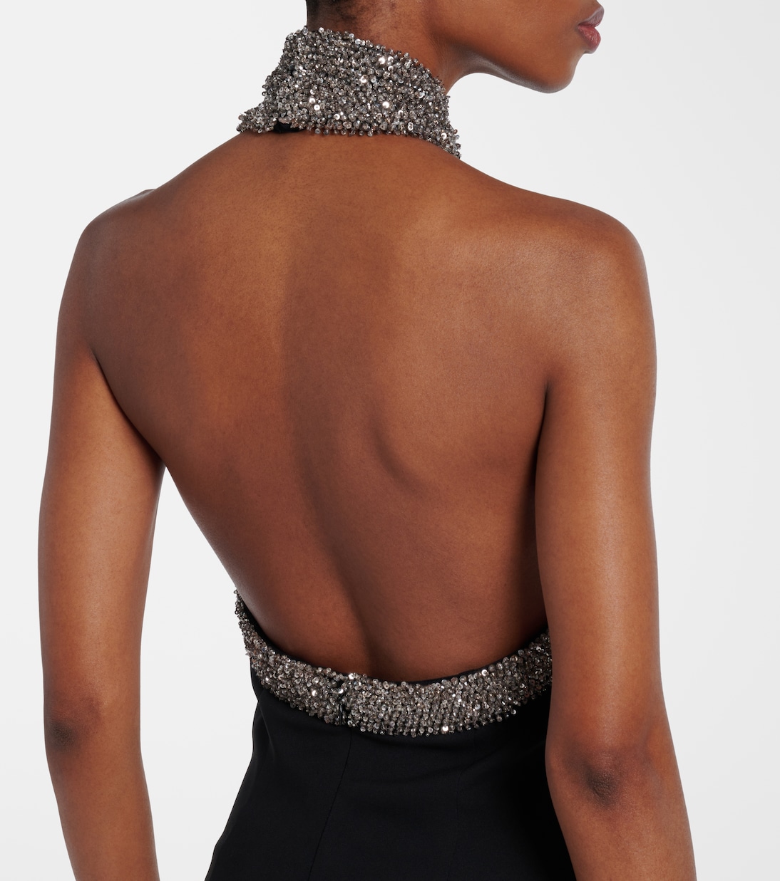 Robe aus einem Seidengemisch mit Kristallen | Tom Ford