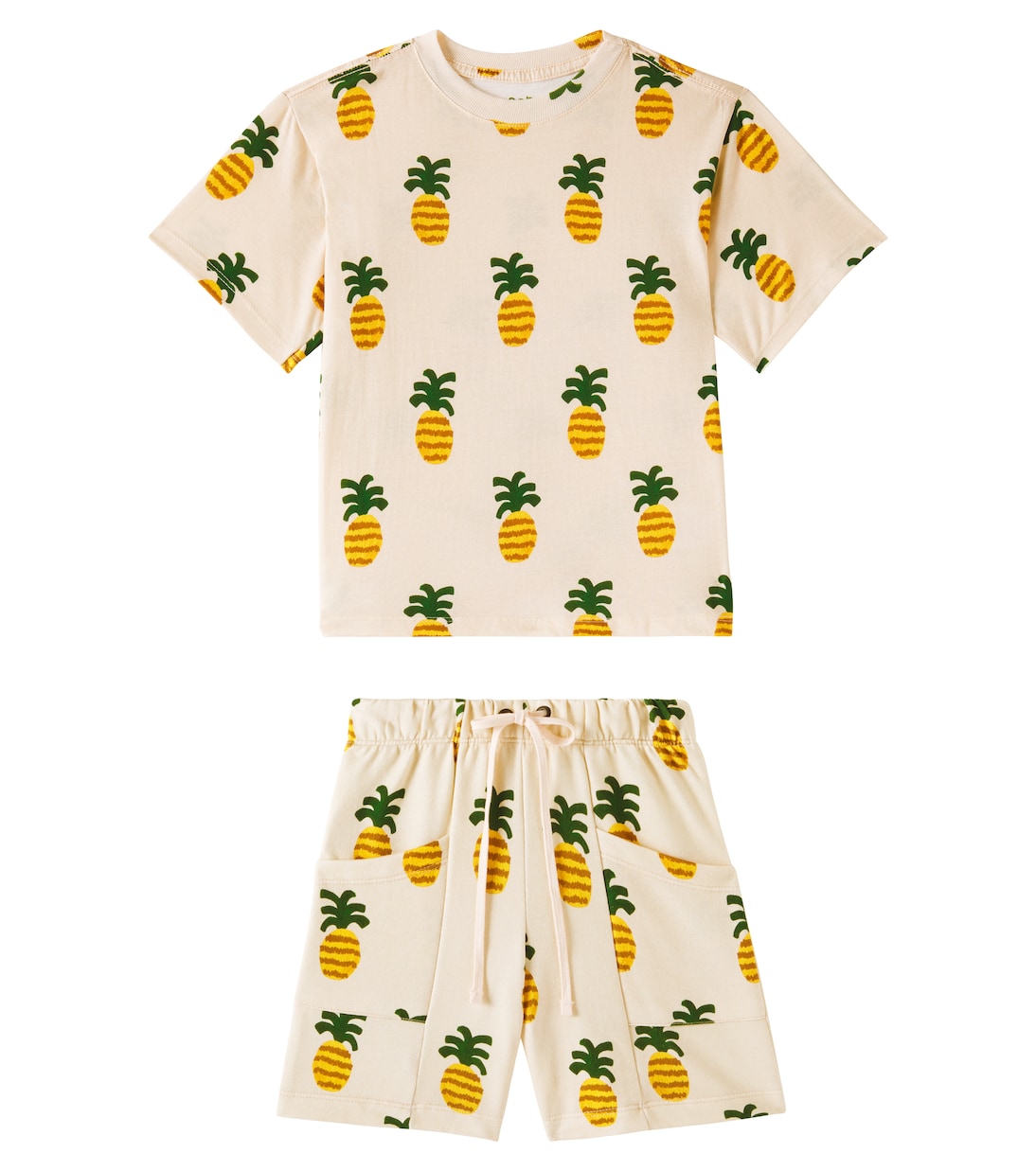 T-shirt e shorts in jersey di cotone | Fábula