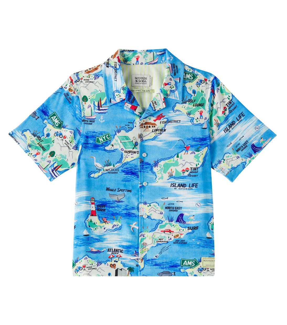 Camisa de jersey estampada | Scotch & Soda Kids