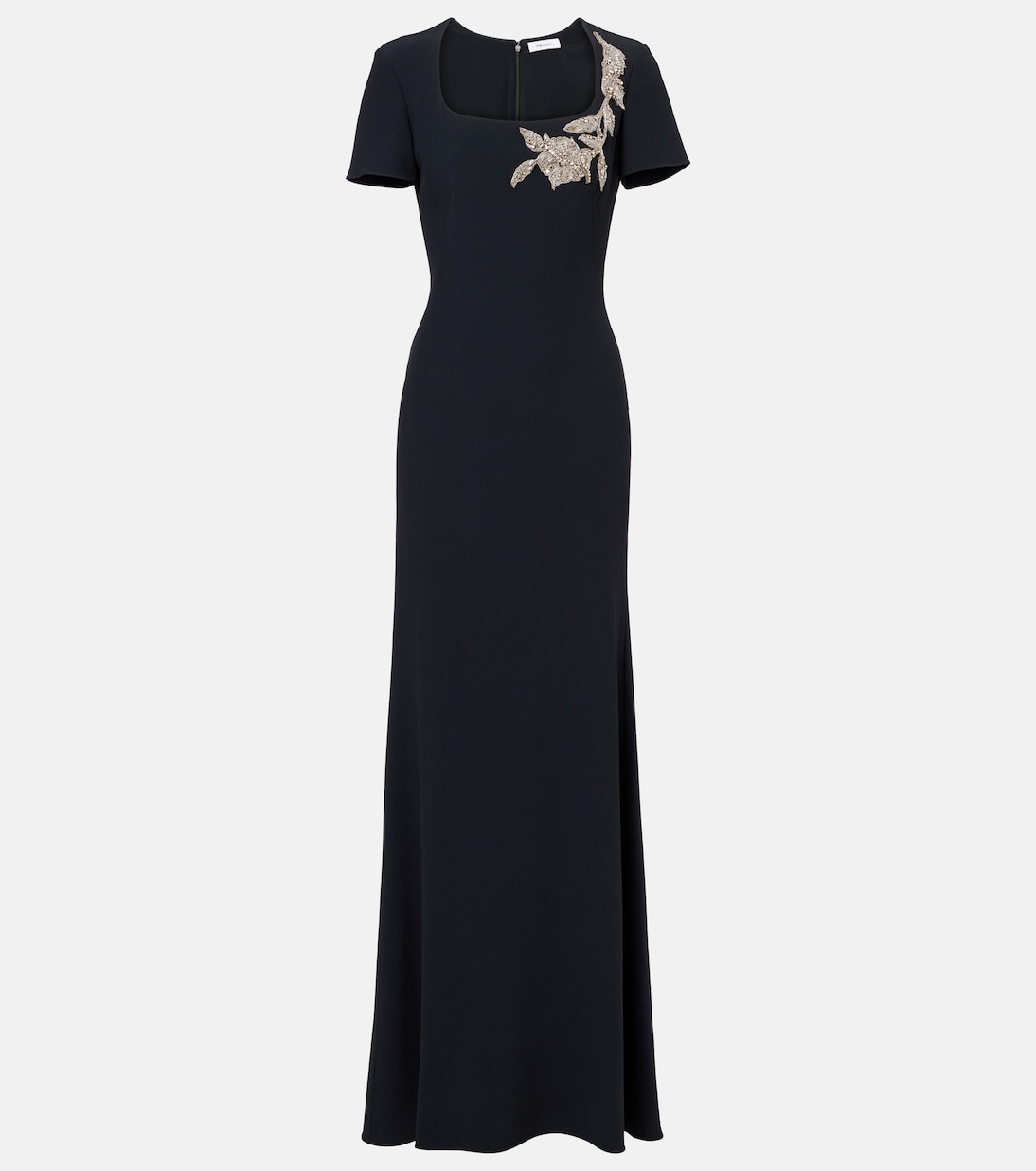 Embroidered crêpe gown | McQueen