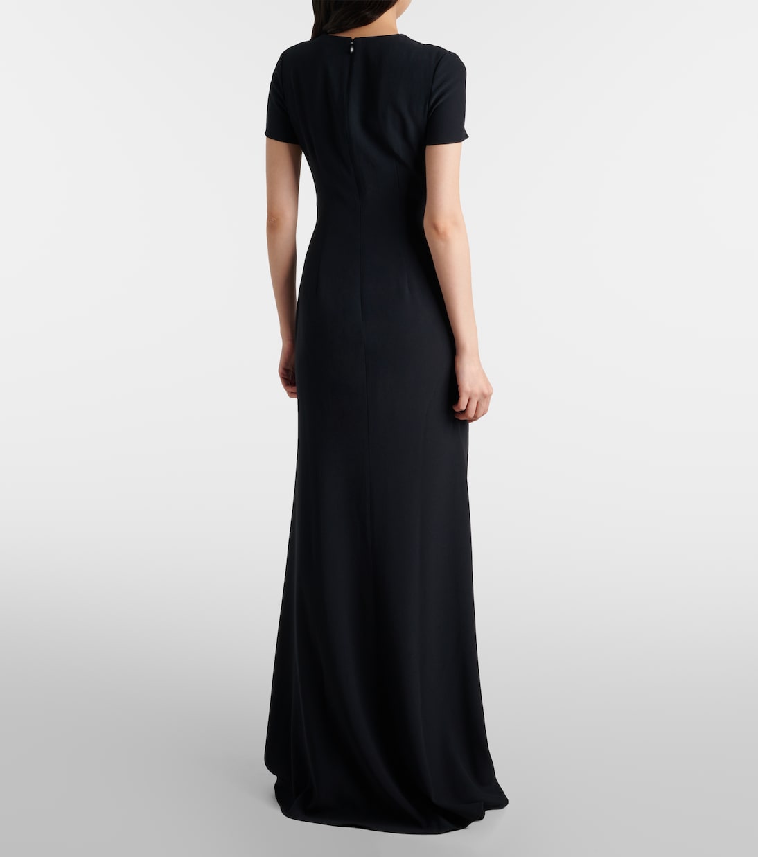 Embroidered crêpe gown | McQueen