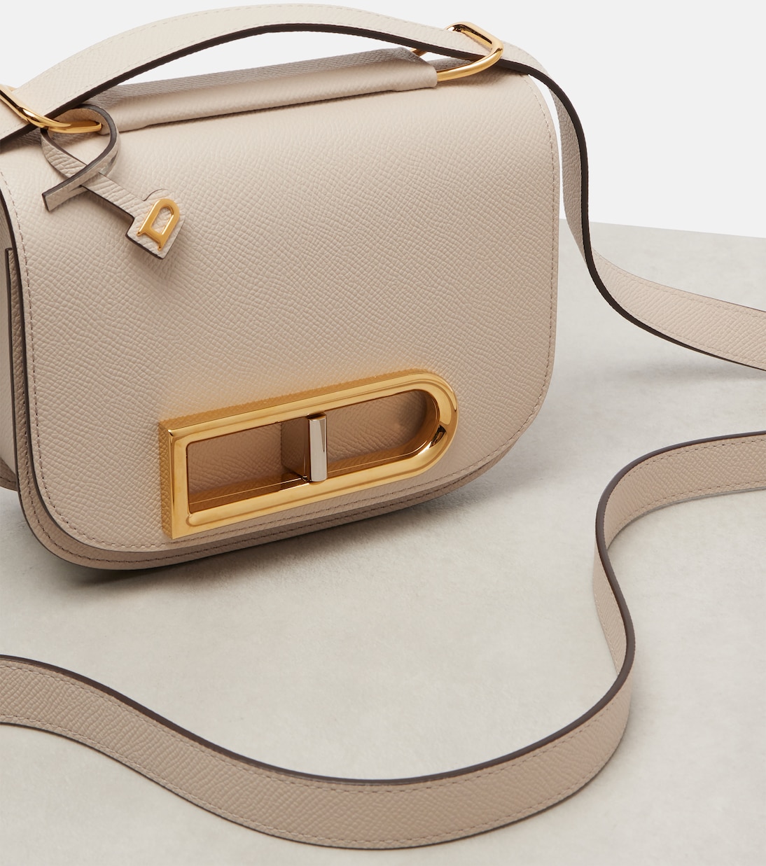 Lingot Small leather crossbody bag | Delvaux