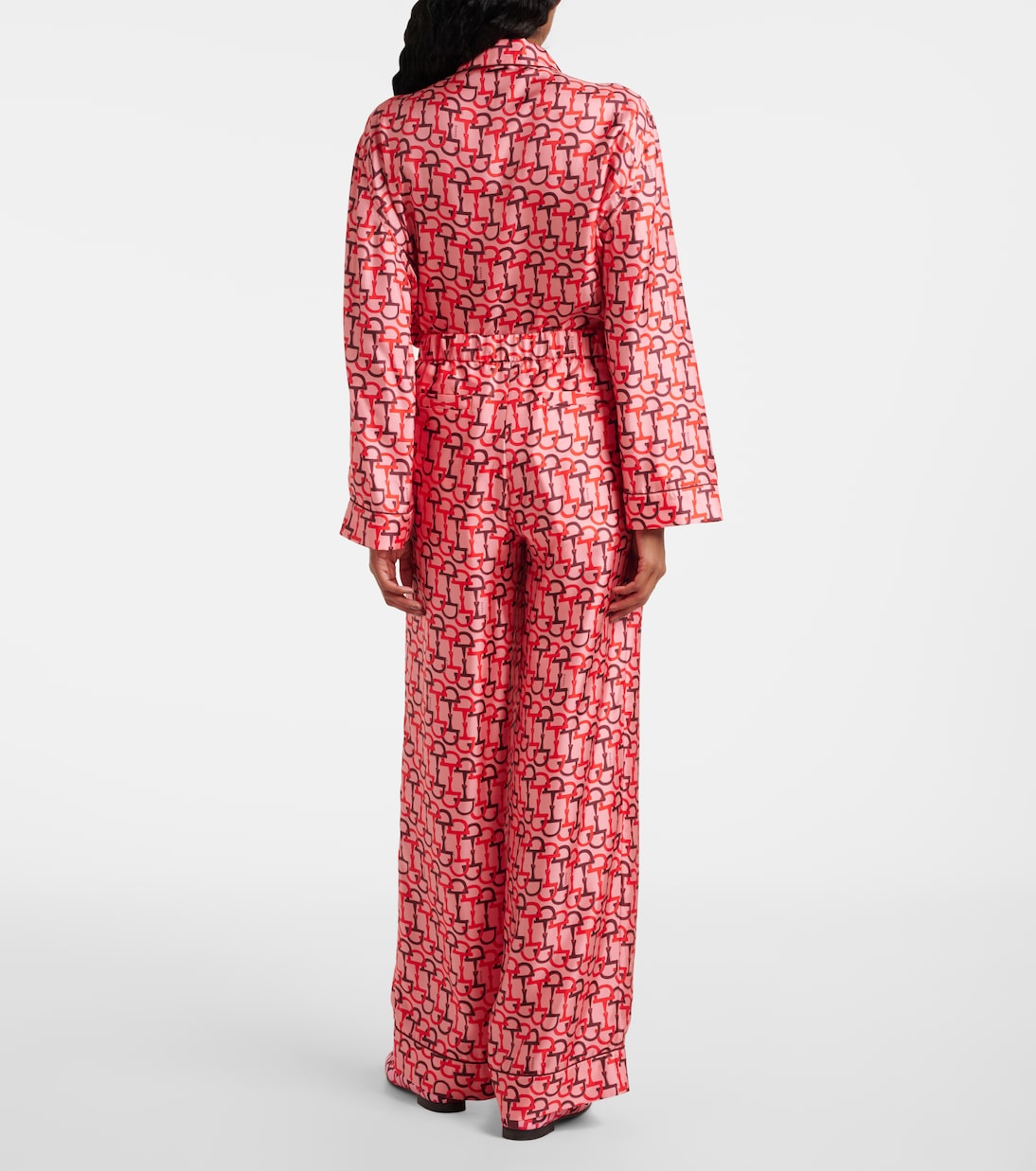 Weite Hose aus Twill | Gucci
