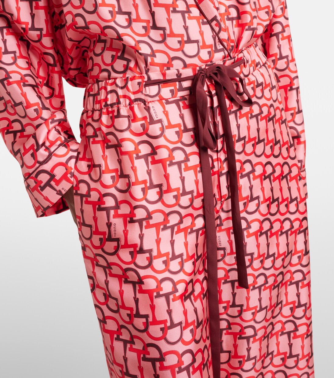 Weite Hose aus Twill | Gucci