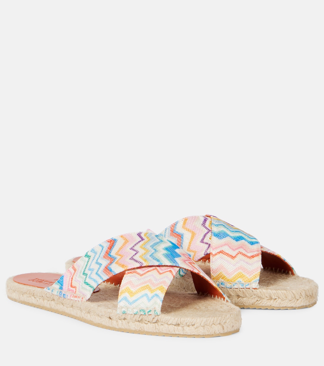 Harlow Zigzag espadrille slides | Missoni
