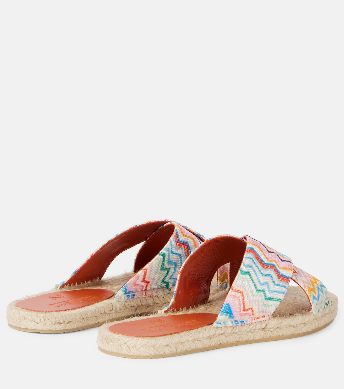 Harlow Zigzag espadrille slides | Missoni