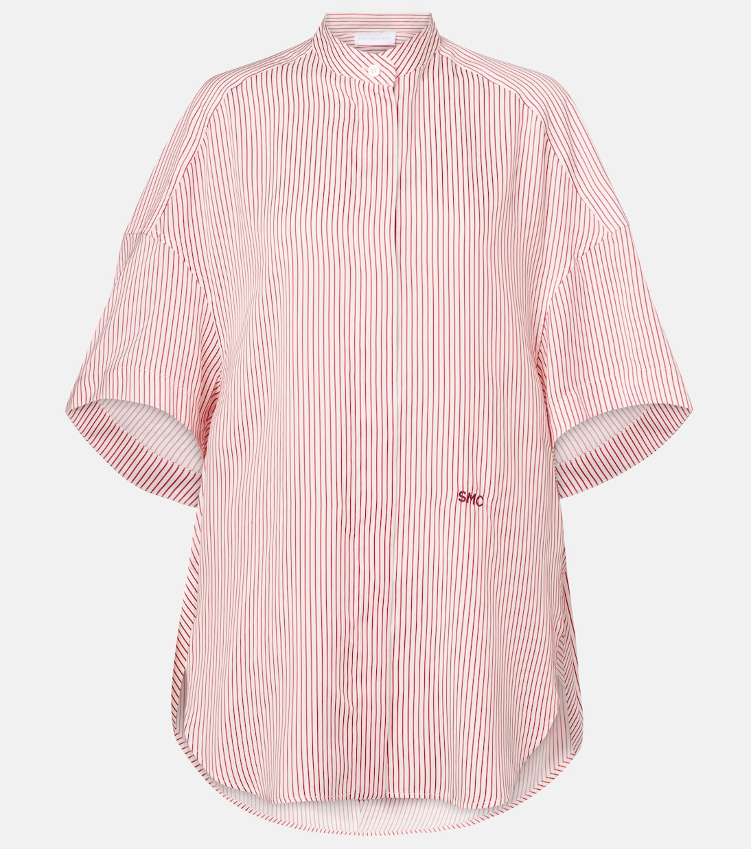 Chemise rayée en soie | Stella McCartney