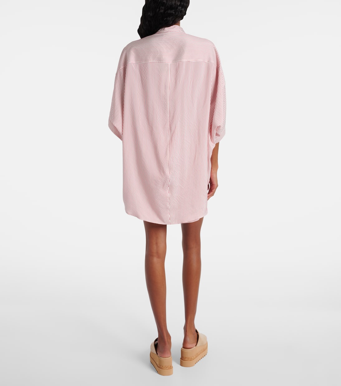 Chemise rayée en soie | Stella McCartney