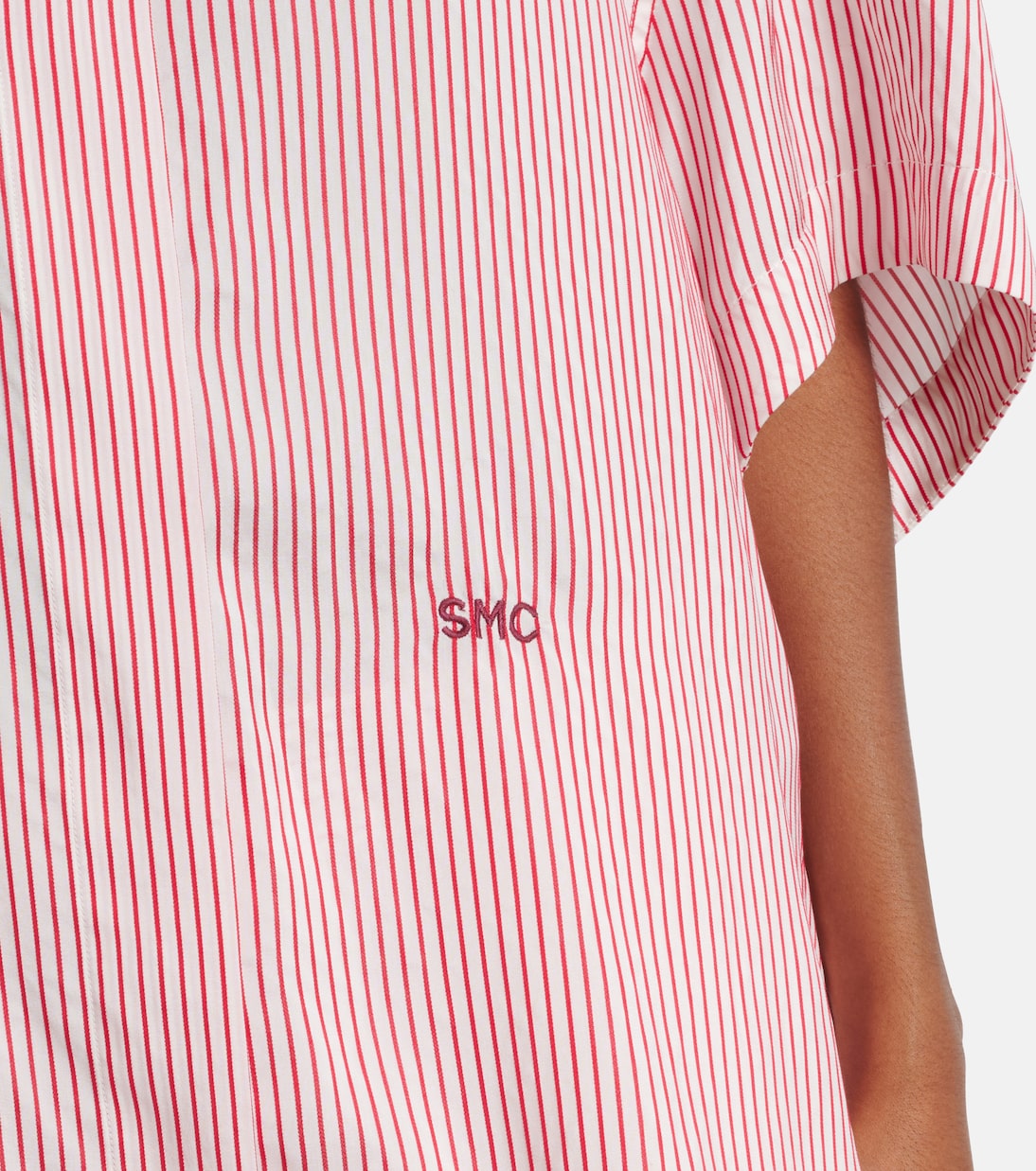 Chemise rayée en soie | Stella McCartney