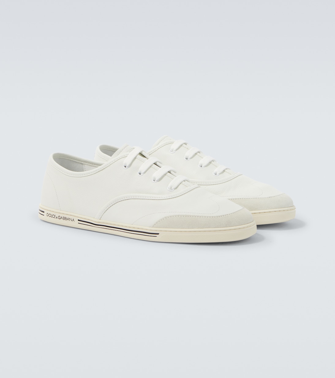 Zapatillas Saint Tropez de piel | Dolce&Gabbana
