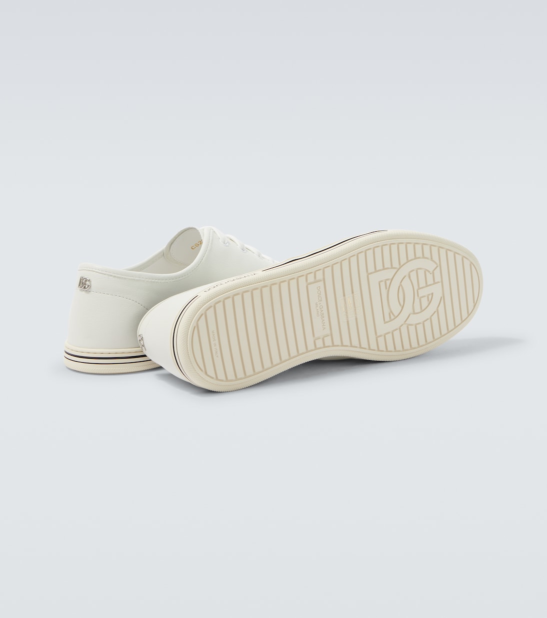 Zapatillas Saint Tropez de piel | Dolce&Gabbana