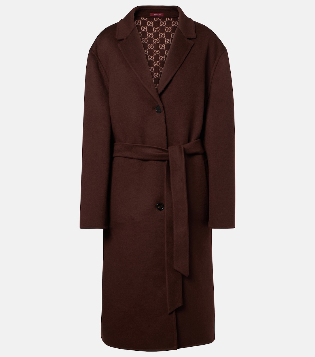 Single-breasted wool coat | Gucci