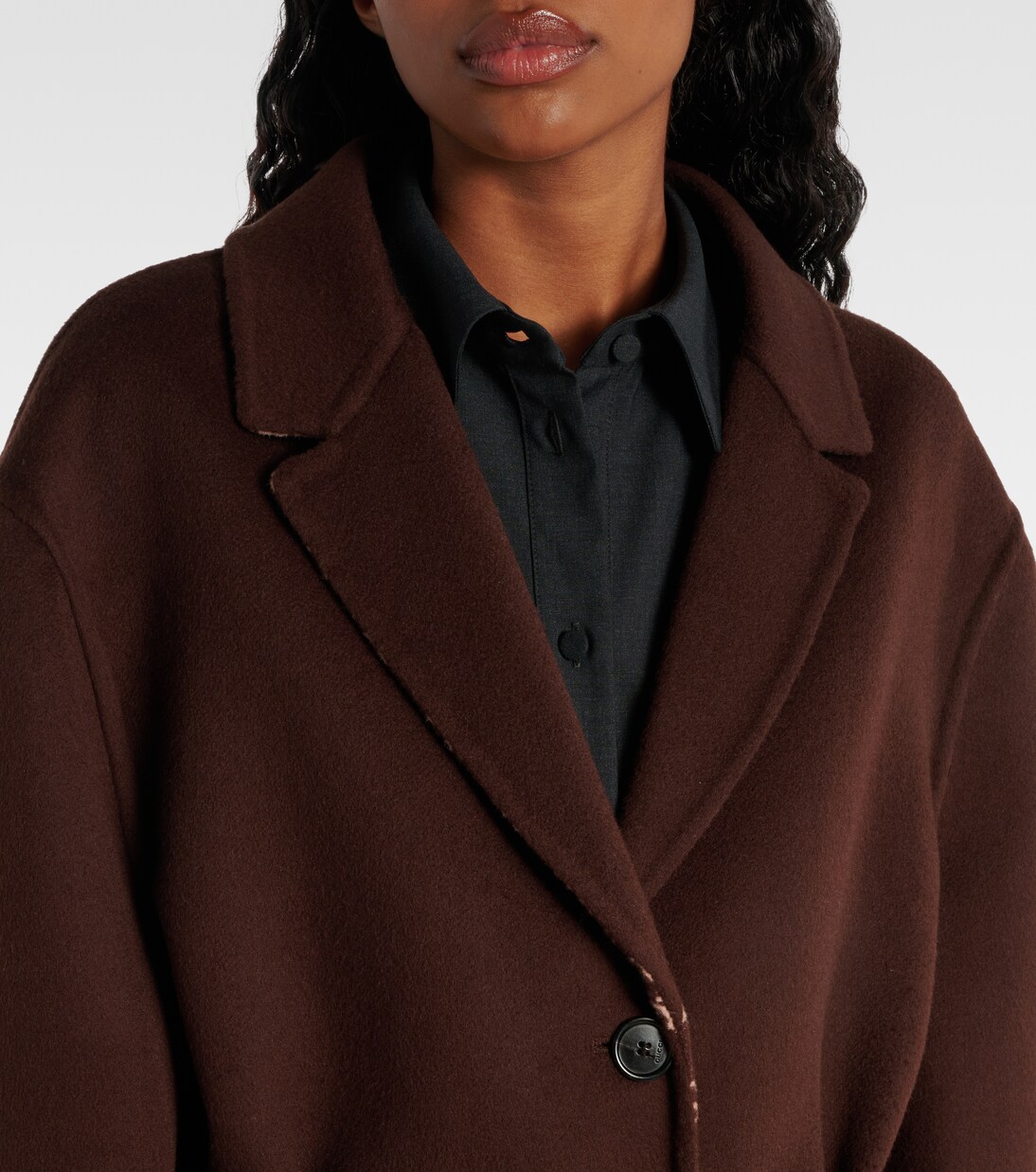 Single-breasted wool coat | Gucci