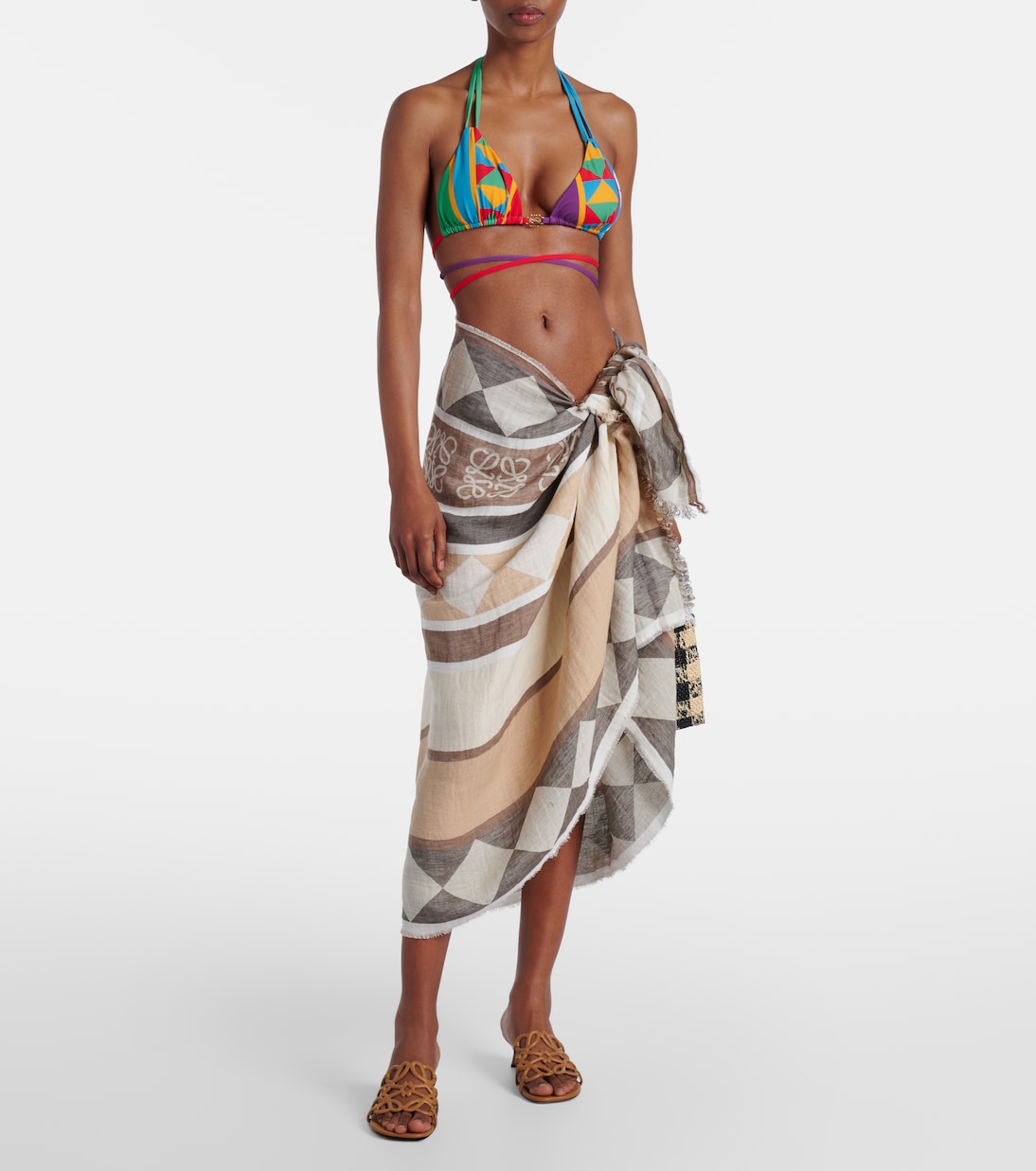Paula's Ibiza Anagram beach cover-up | Loewe