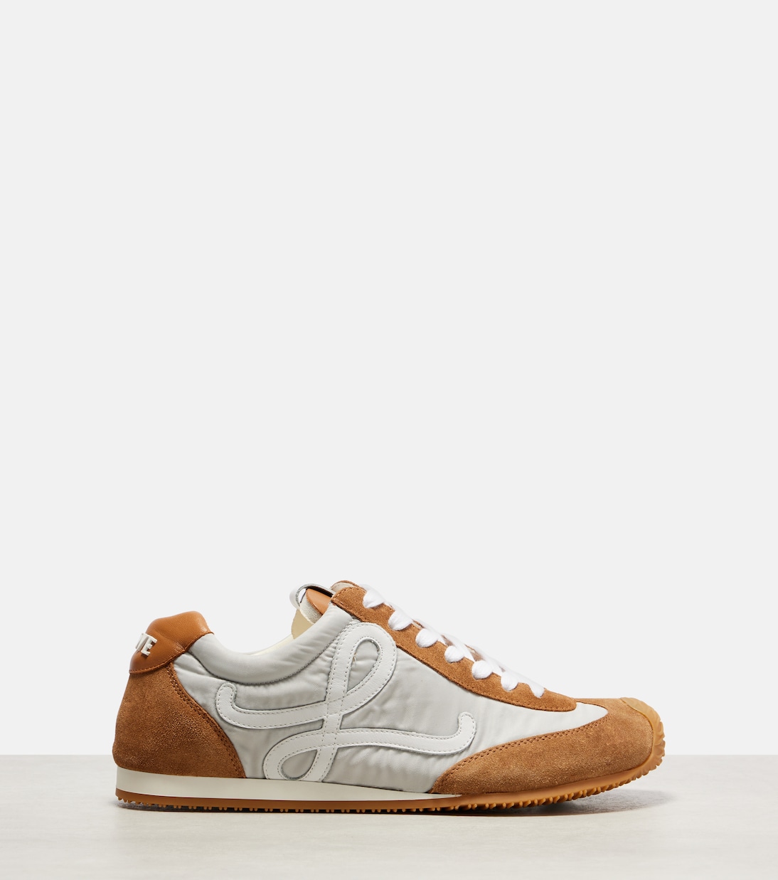 Ballet 2.0 suede-trimmed sneakers | Loewe