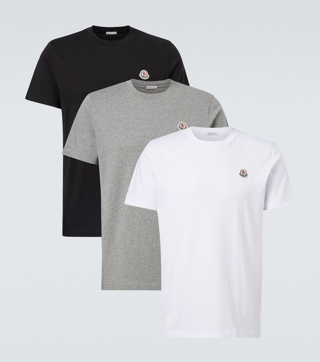 Set aus drei T-Shirts aus Baumwoll-Jersey | Moncler