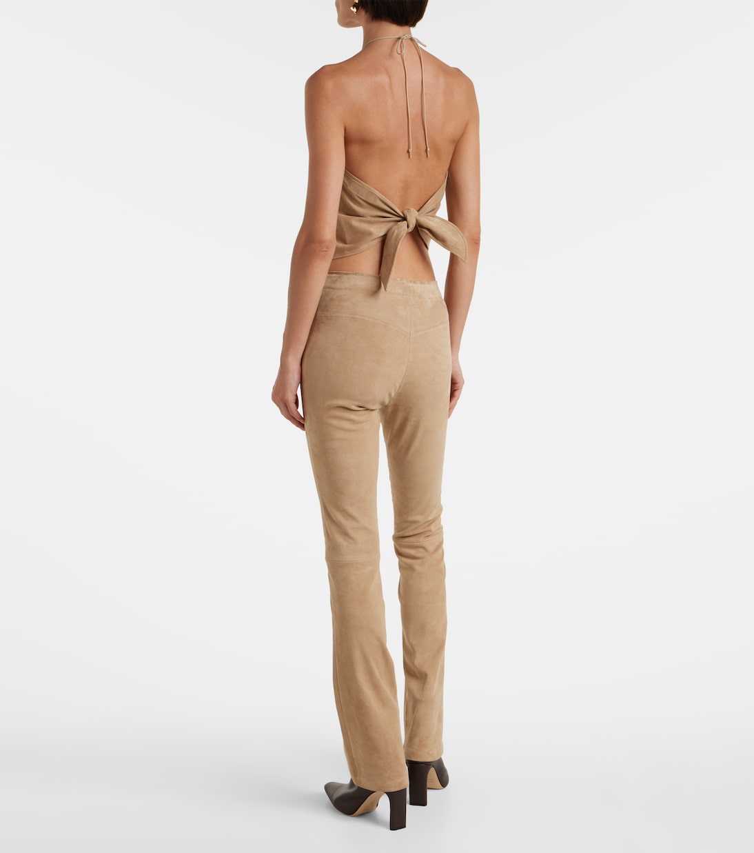 Top Rosie de ante con cuello halter | Stouls