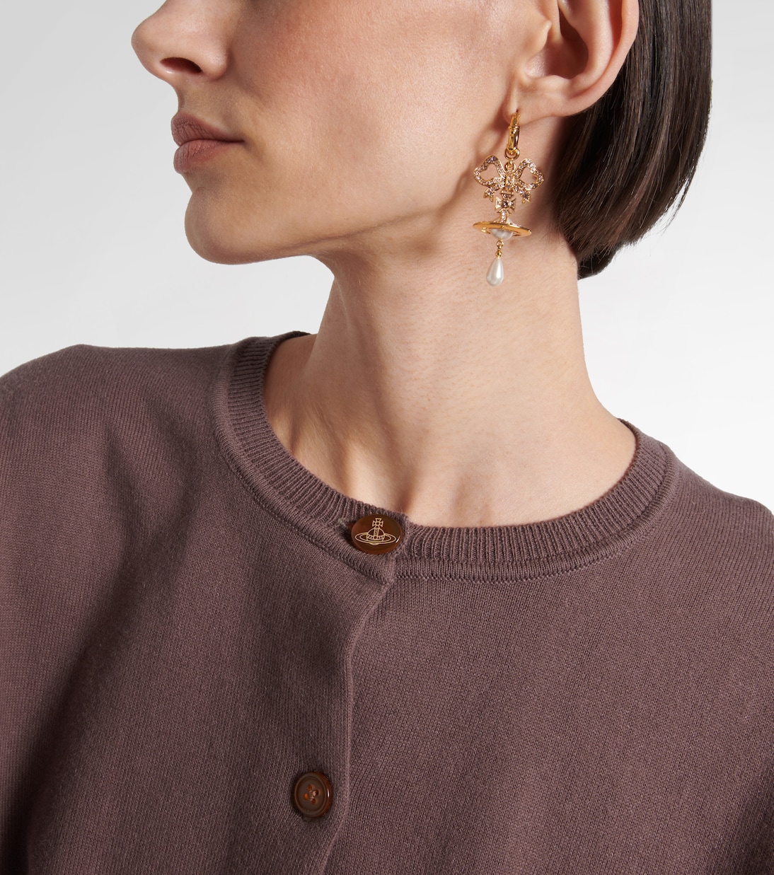 Rigoberta faux pearl drop earrings | Vivienne Westwood