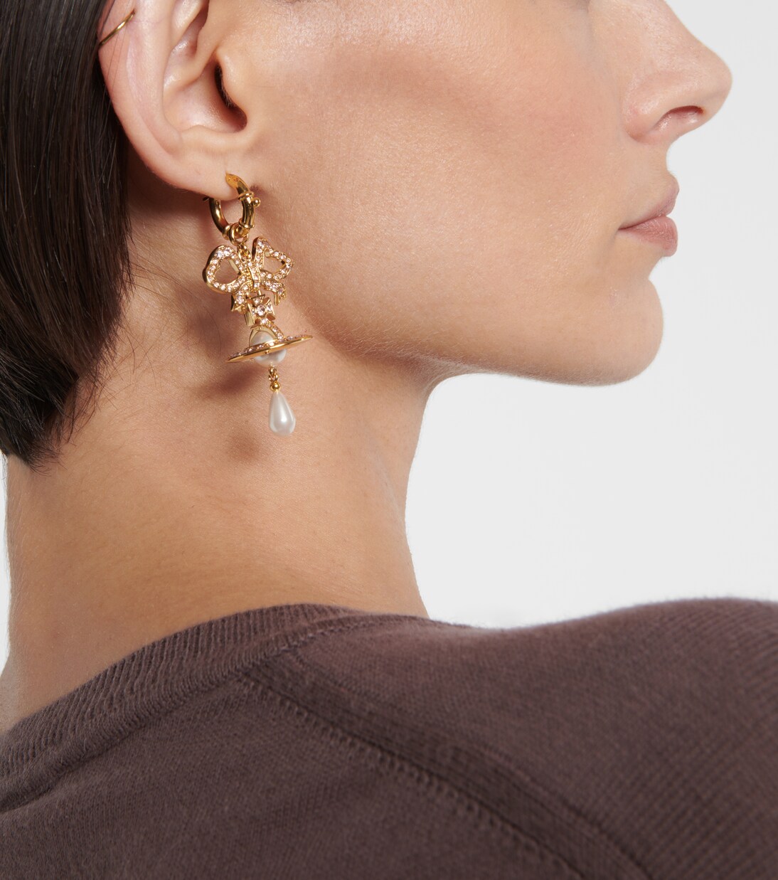 Rigoberta faux pearl drop earrings | Vivienne Westwood