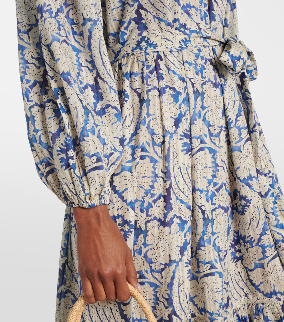Seraphina printed cotton-blend midi dress | Ulla Johnson