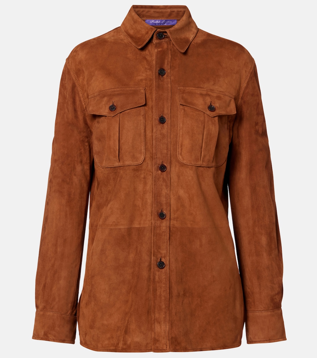 Landry suede shirt | Ralph Lauren Collection