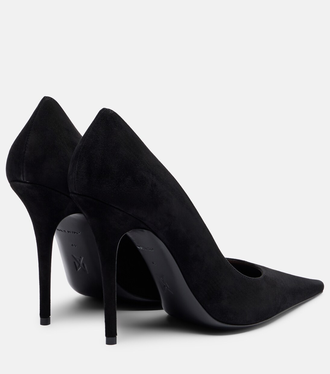 Pumps Barbara 105 aus Veloursleder | Amina Muaddi