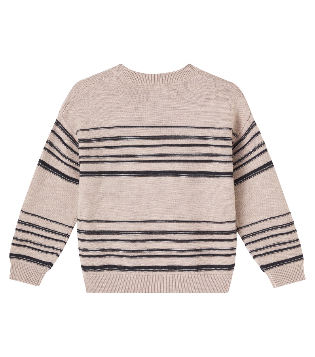 Flores striped wool sweater | Wheat