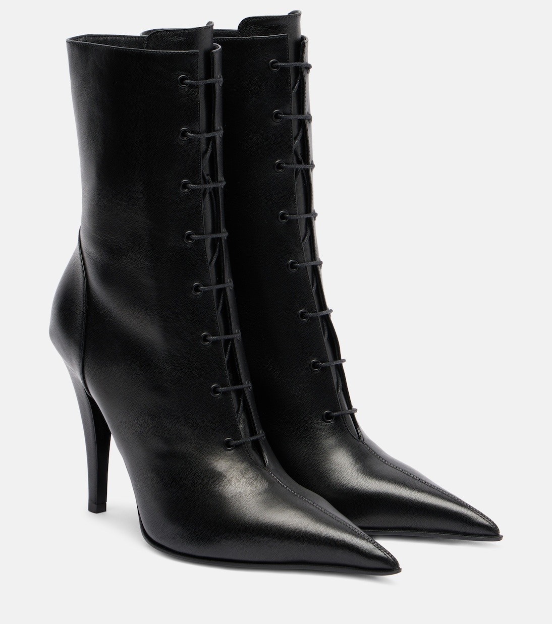 Leather ankle boots | McQueen