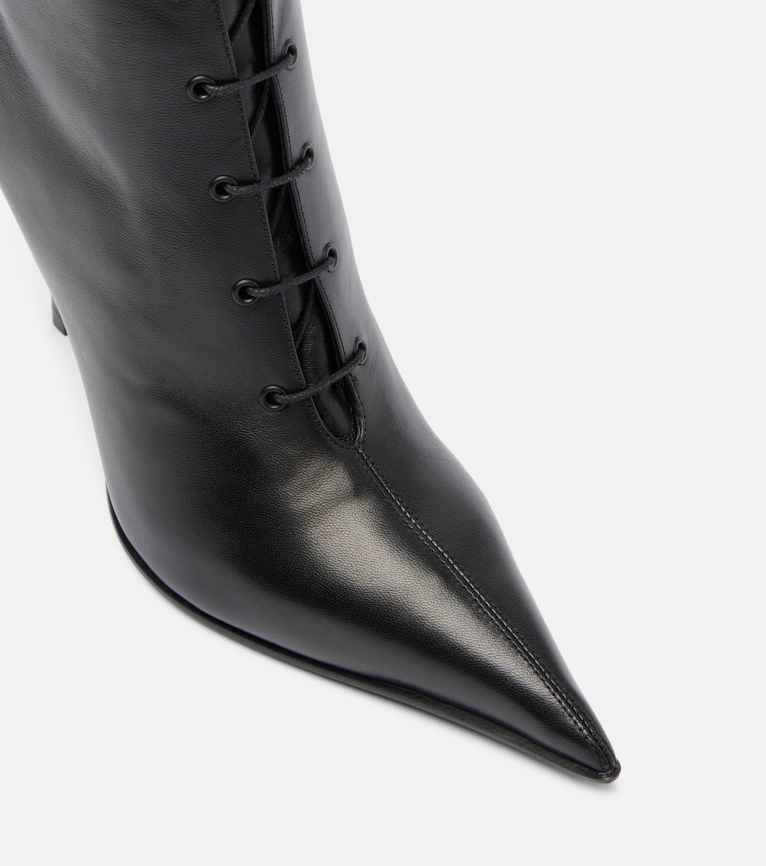 Leather ankle boots | McQueen