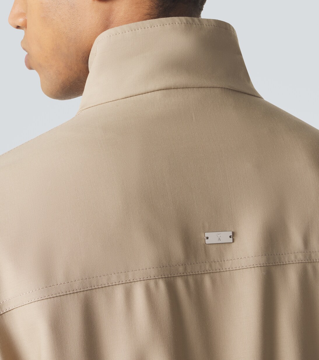 Virgin wool gabardine jacket | Ami Paris