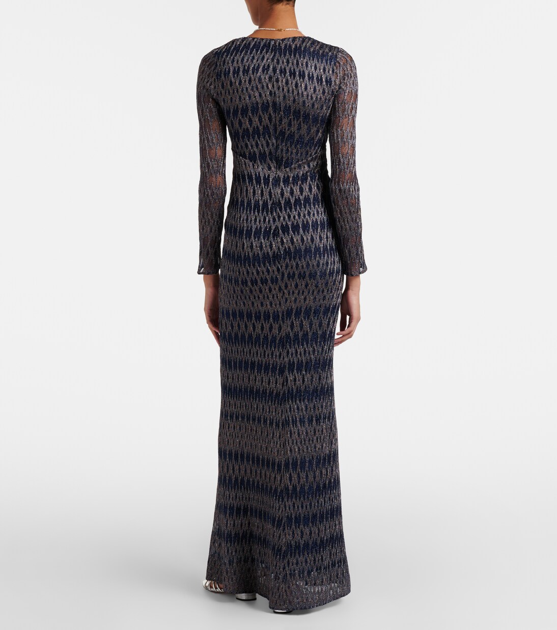 Abito lungo in lamé | Missoni