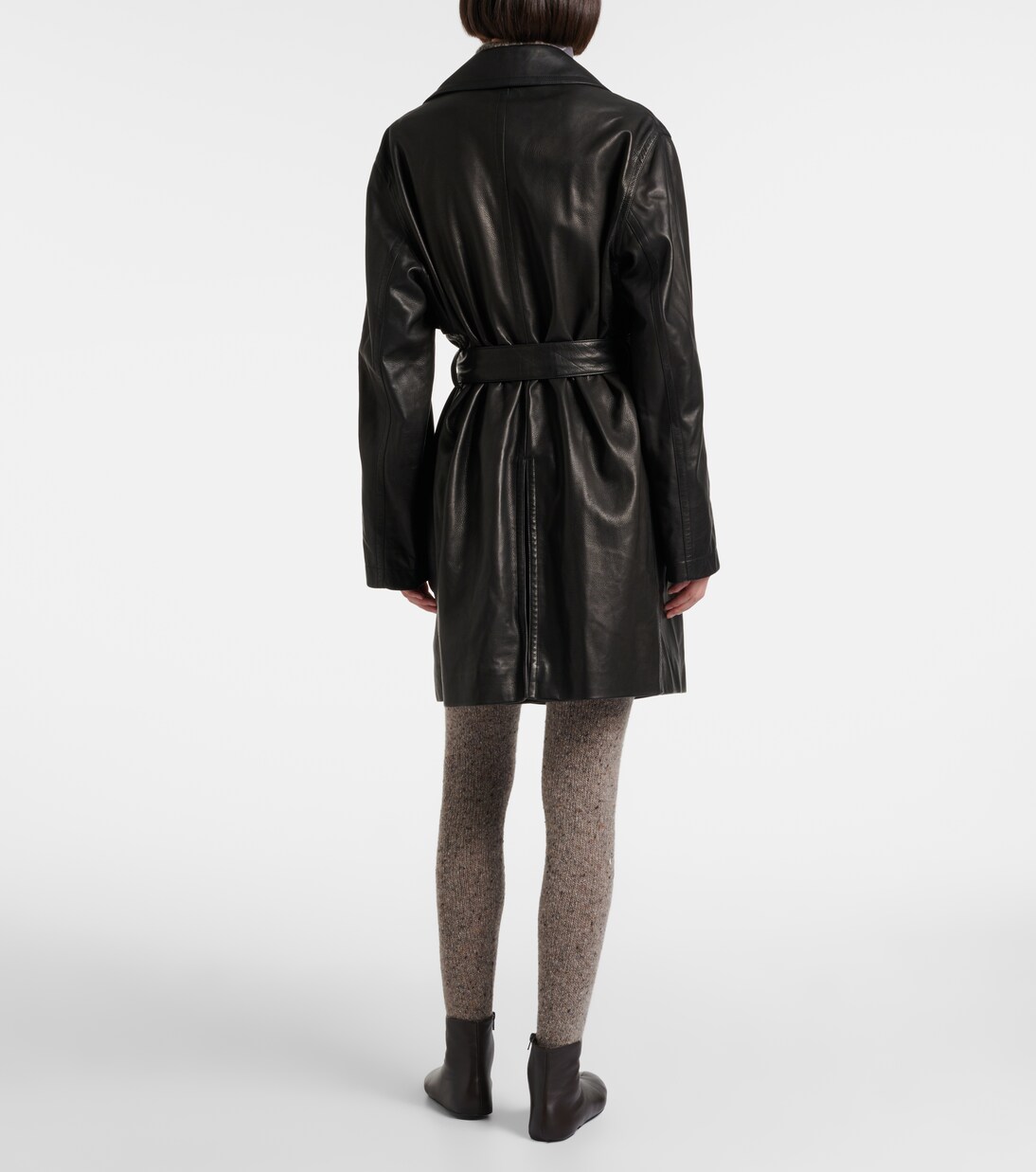 Siempra leather coat | The Row