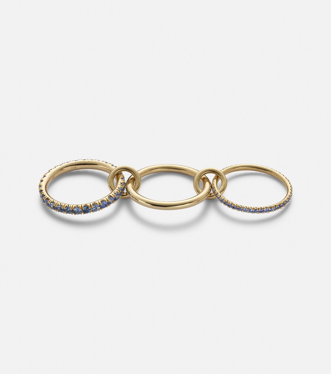 Norah 18kt gold ring with sapphires | Spinelli Kilcollin