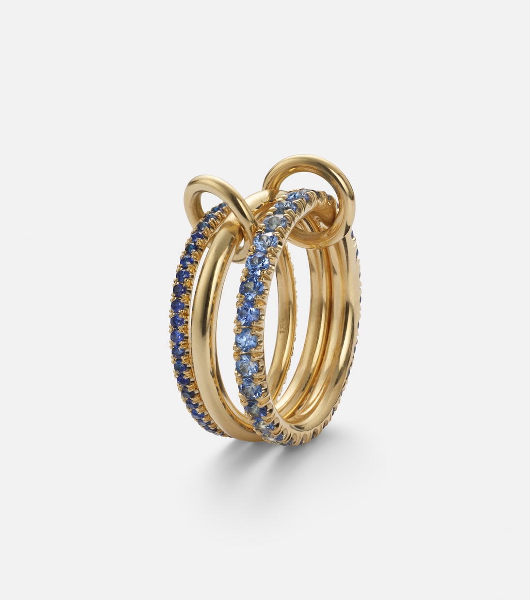 Norah 18kt gold ring with sapphires | Spinelli Kilcollin