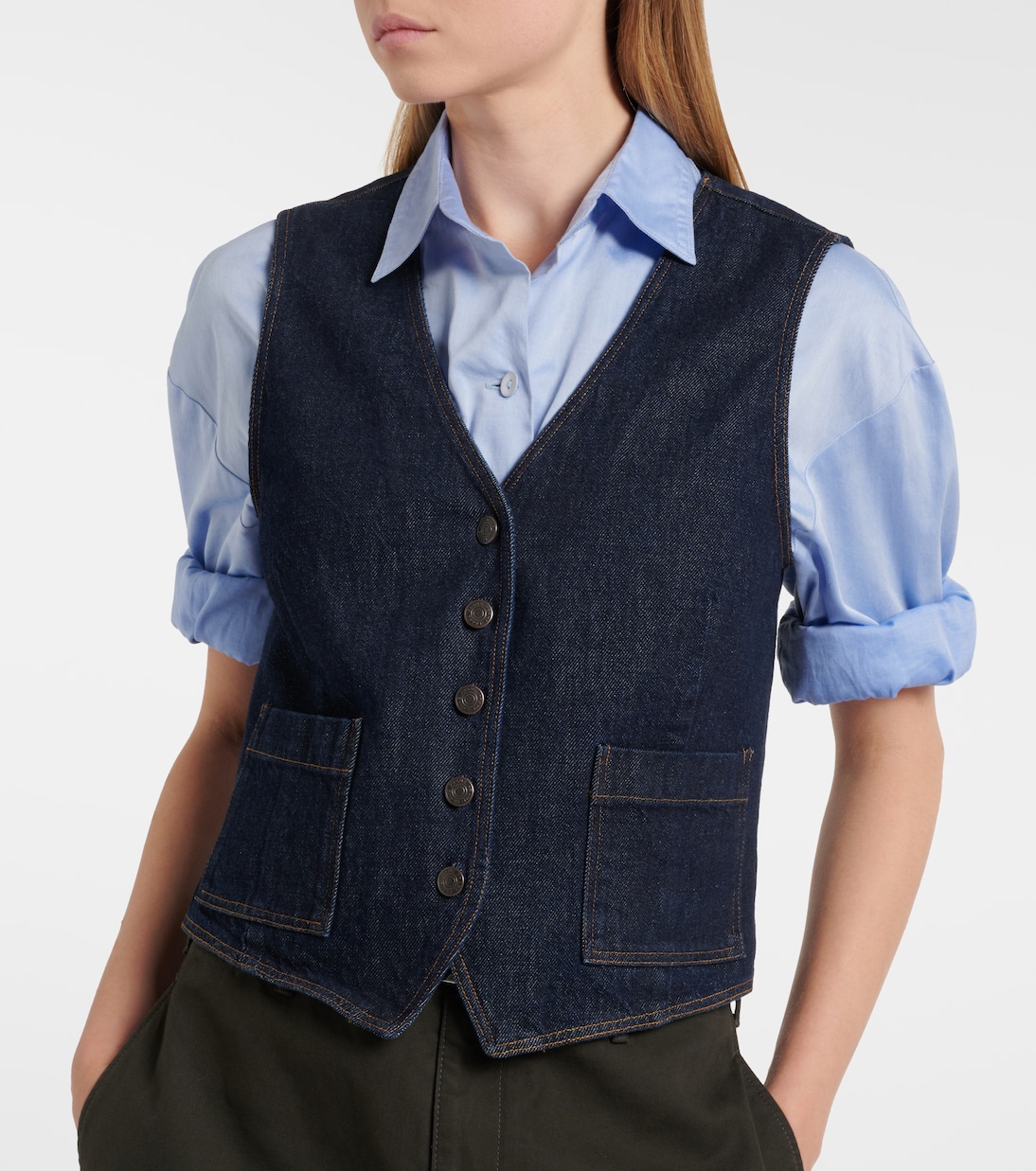 Denim vest | Frame
