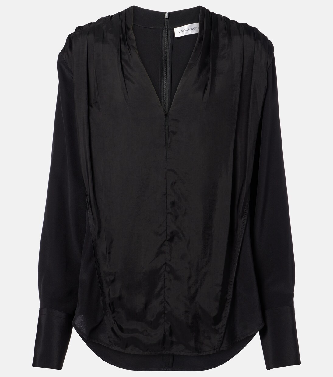 Silk crêpe de chine blouse | Victoria Beckham