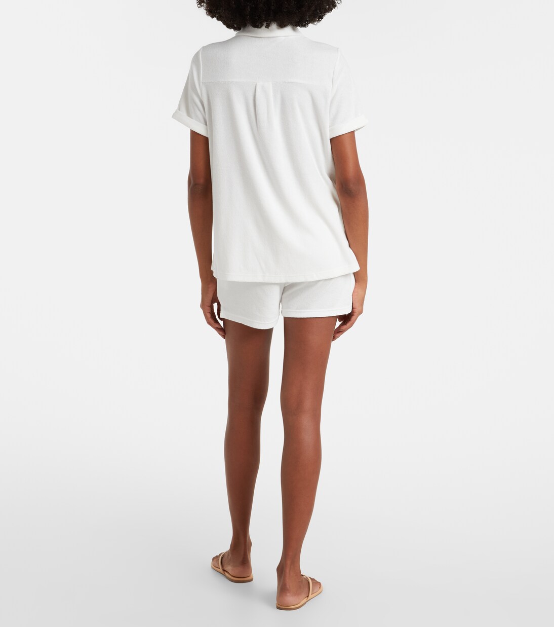 Laura cotton-blend shorts | Melissa Odabash