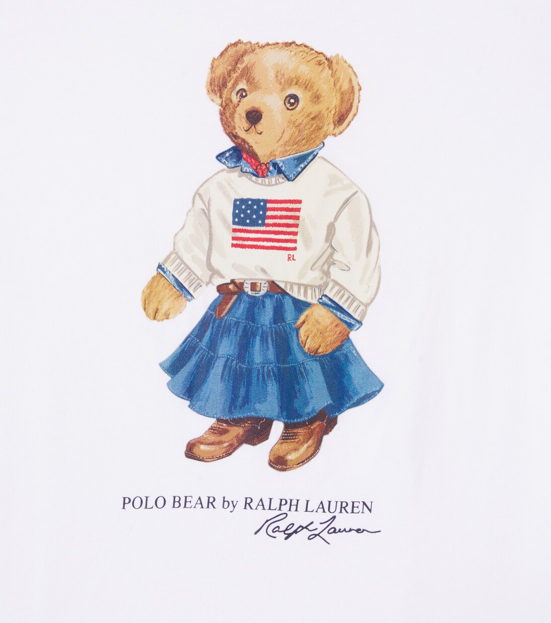 Polo Bear cotton jersey T-shirt | Polo Ralph Lauren Kids