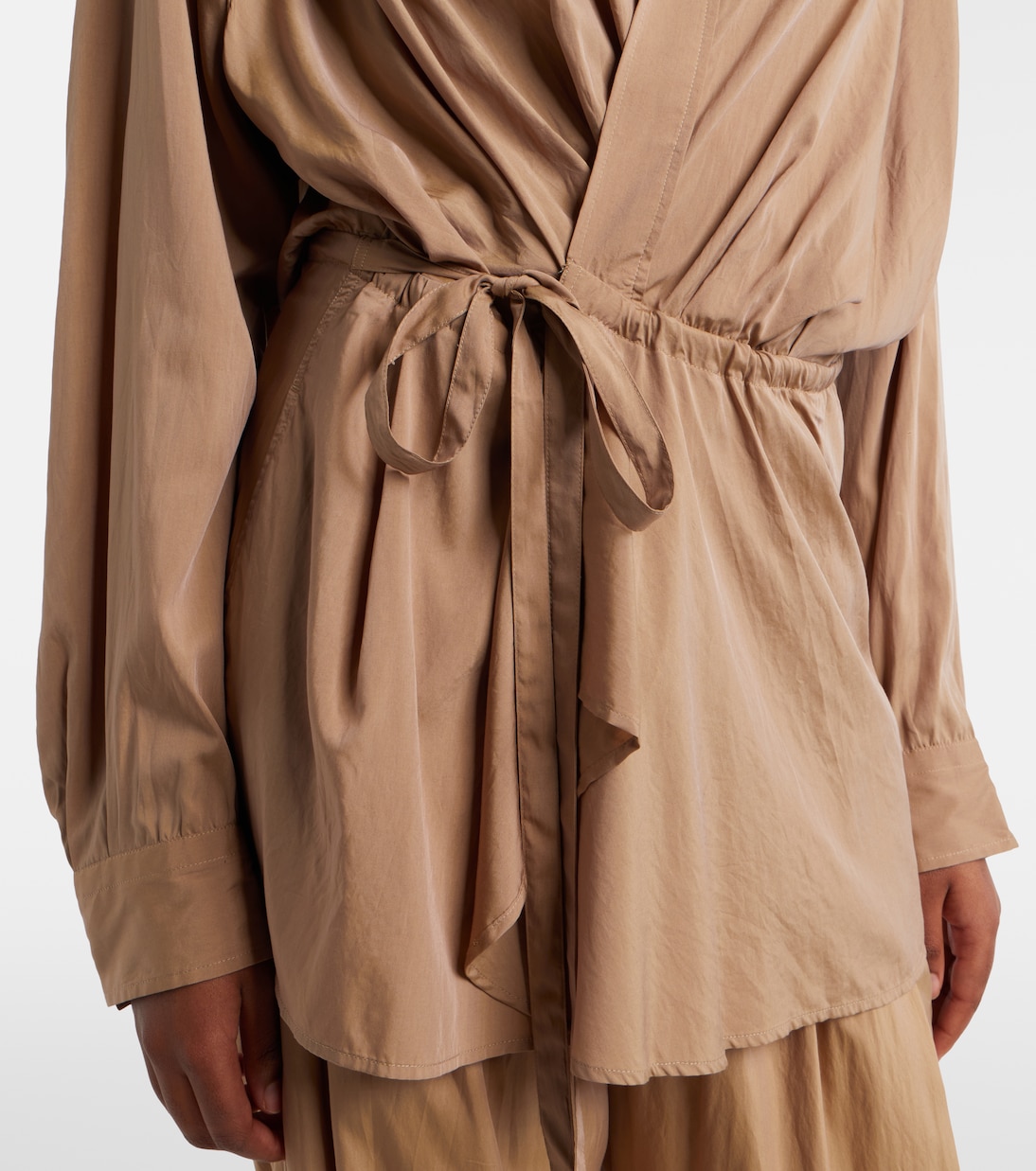 Keren gathered wrap top | Isabel Marant