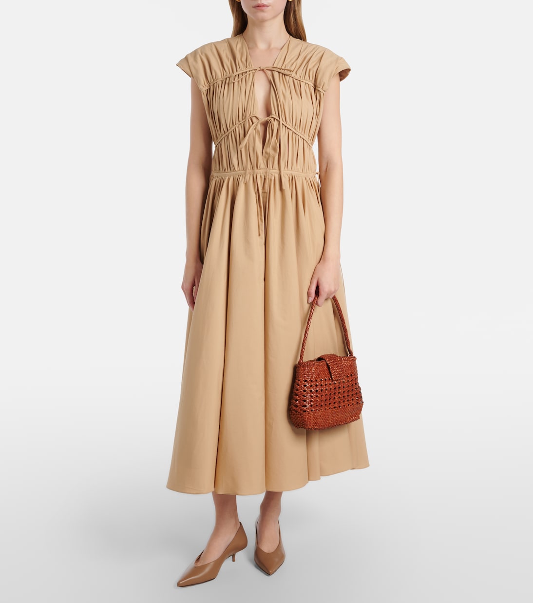 Leather shoulder bag | Rixo