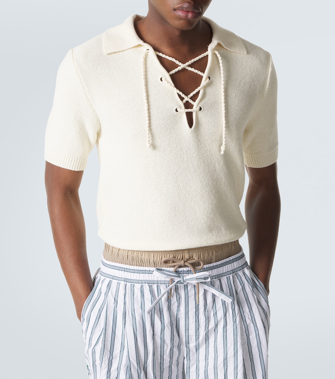 Cotton-blend polo shirt | Dolce&Gabbana