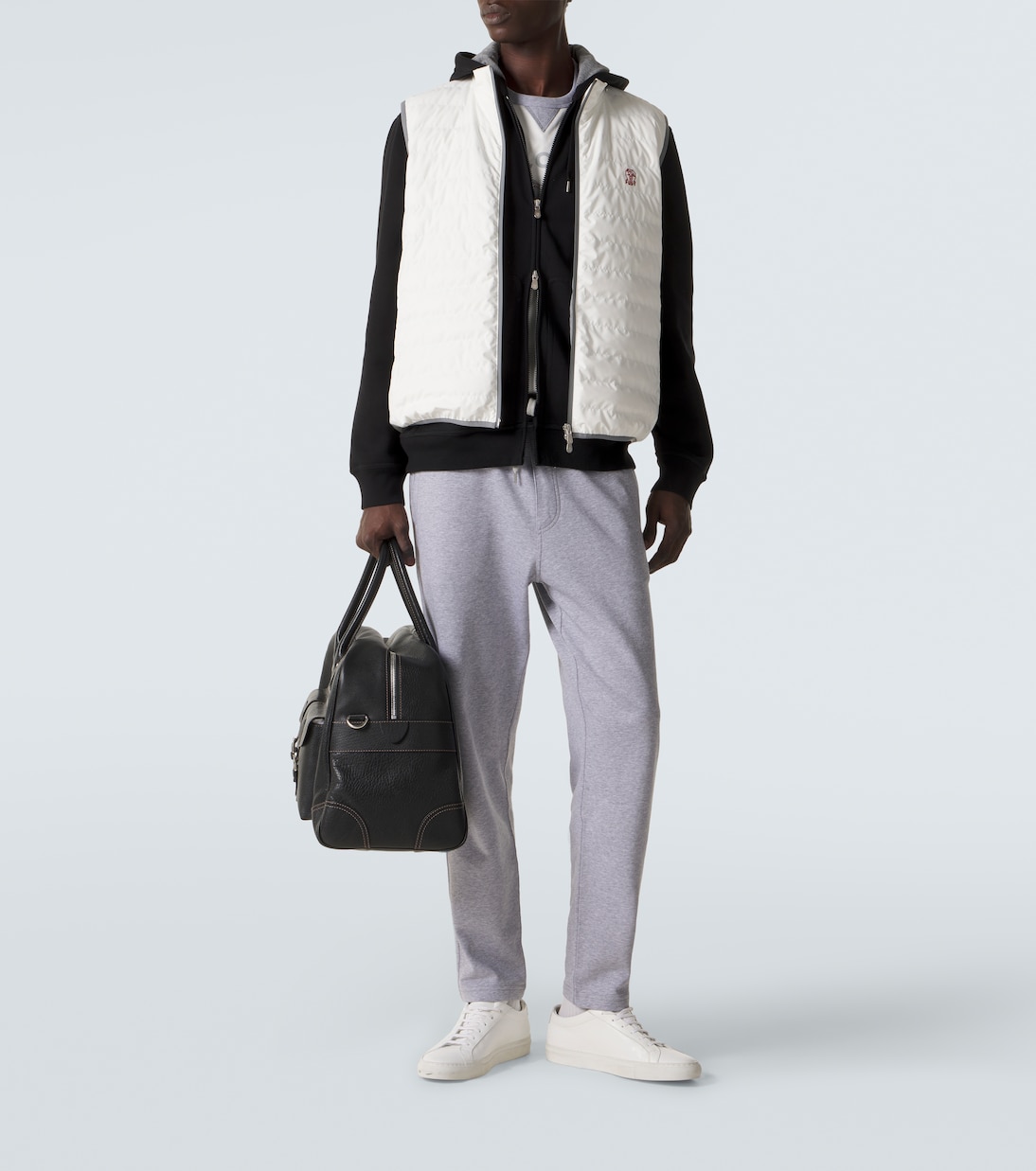 Cotton-blend hoodie | Brunello Cucinelli