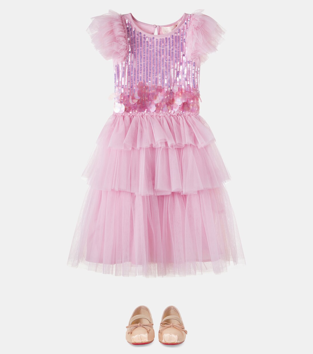 Aphrodite embellished cotton tulle dress | Tutu Du Monde