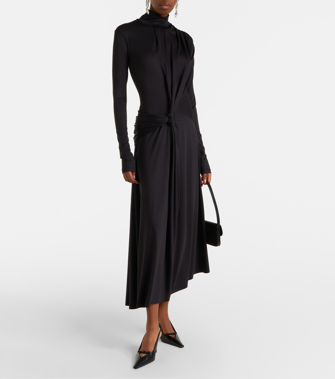 Robe midi asymétrique  | Victoria Beckham