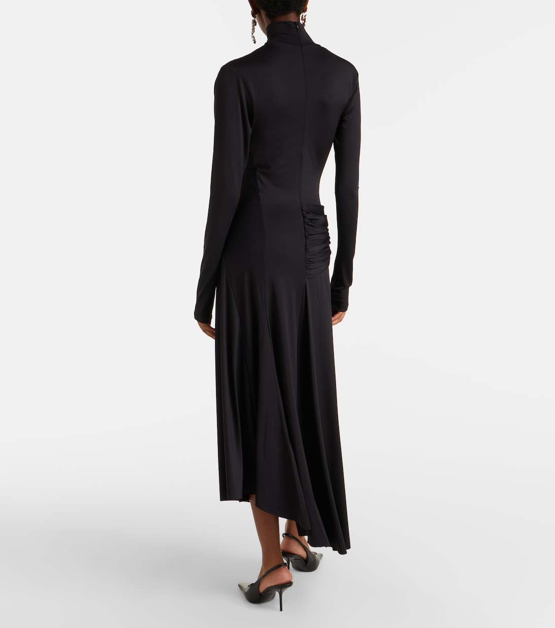 Robe midi asymétrique  | Victoria Beckham
